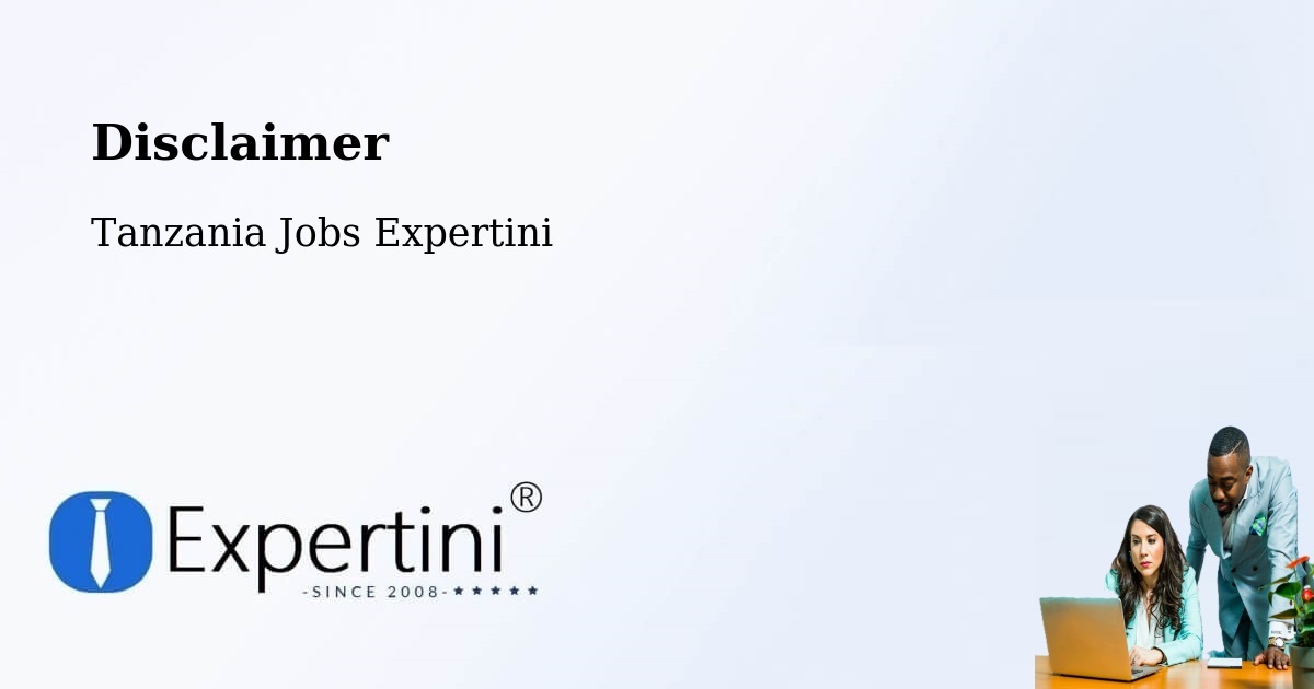 Disclaimer – Manda - Tanzania Jobs Expertini